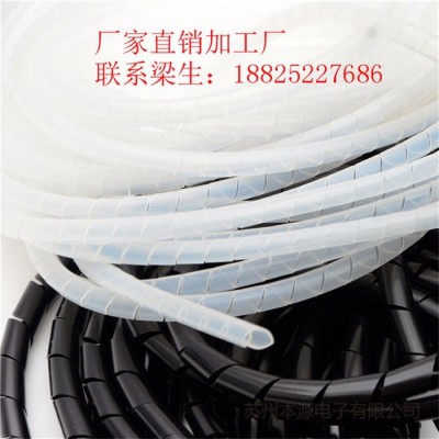云南缠绕管 hdpe双壁缠绕管 **缠绕管 PE缠绕管定制图2