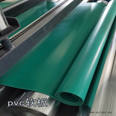 祥正厂家直供PVC软板 绿色聚氯乙烯软胶板图3