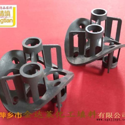 CPVC海尔环填料 塑料氯化聚氯乙烯海尔环 耐氯碱腐蚀阻燃 PP RPP 海尔环 精填牌萍乡金达莱填料图2