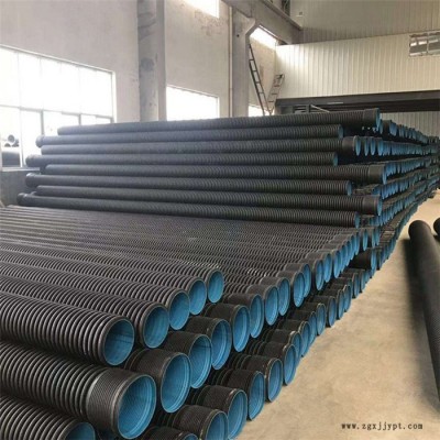 鹏起双壁排污管 HDPE双壁波纹管 HDPE排水管排污管 U-PVC双壁波纹管图3