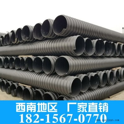 500双壁波纹管价格，hdpe排水管厂家图4