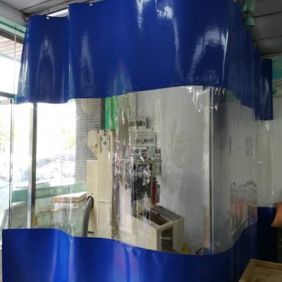 东莞磁性自吸PVC软门帘 磁吸门帘定做 超透明大视野图3