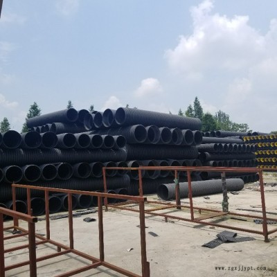 都得利管业 DN300钢带增强波纹管  HDPE波纹管钢带波纹管图4