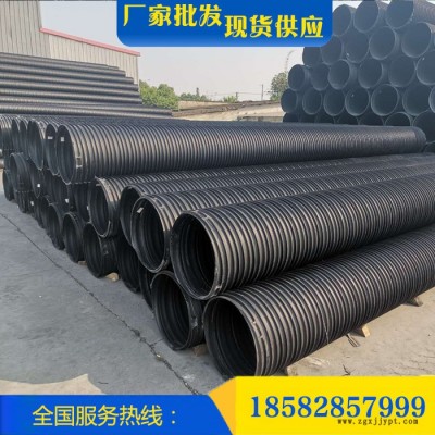 西藏 陕西HDPE塑钢缠绕排水管 聚乙烯塑钢缠绕管 承插缠绕排污管图5