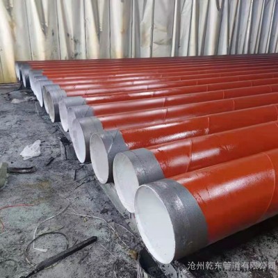 河北环氧铁红防锈钢管  273*6环氧铁红防腐钢管 PF-01聚氯乙烯防腐钢管价格 实体厂家 保证质量图3