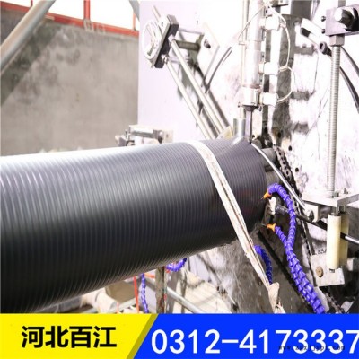 百江 HDPE中空壁缠绕管 排污管 规格315mm图2