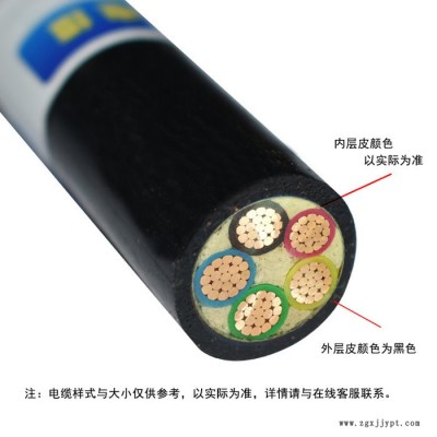 供应金环宇电缆，聚氯乙烯绝缘带护套，VV 5*1.5，广东电缆厂 VV 聚氯乙烯护套系列电缆图2