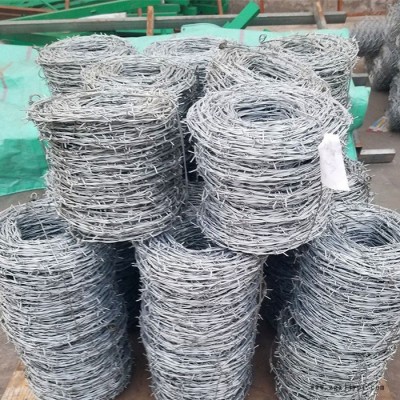 厂家生产  正反拧刺绳 pvc刺绳 不锈刺绳围网