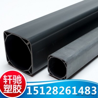 单孔塑合金管 PVC单孔塑合金管 多孔格栅管规格齐全支持定做图4