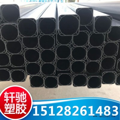 单孔塑合金管 PVC单孔塑合金管 多孔格栅管规格齐全支持定做图6