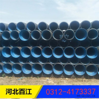 百江 HDPE双壁波纹管 黑波纹 排污管 DN600mm图5