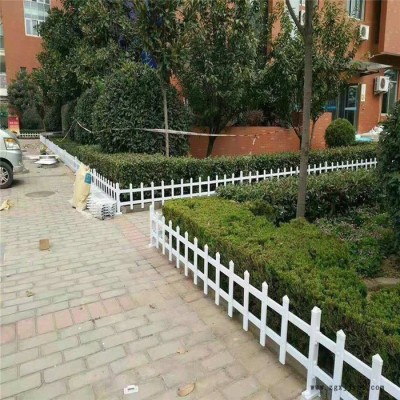 源头工厂 雄沃 pvc草坪塑钢护栏 学校草坪护栏 价格实惠图4