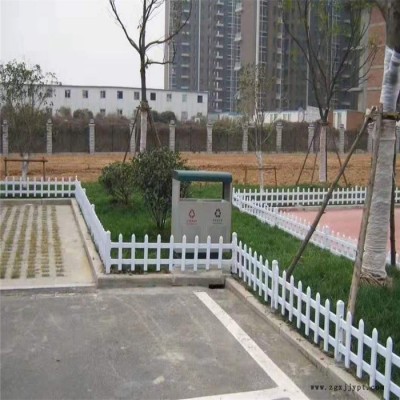 源头工厂 雄沃 pvc草坪塑钢护栏 学校草坪护栏 价格实惠图3