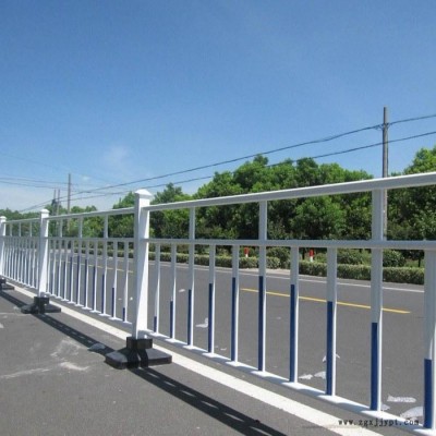 pvc市政护栏 道路隔离栏 防撞市政护栏 隆俊批发图3