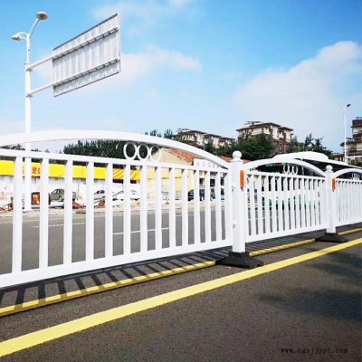 pvc市政护栏 道路隔离栏 防撞市政护栏 隆俊批发图6