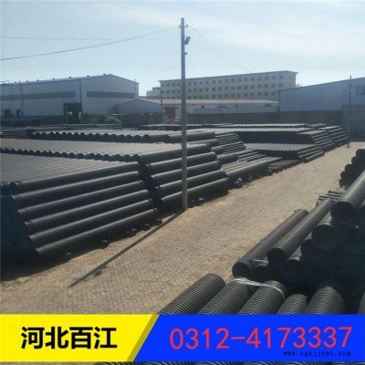 百江 HDPE双壁波纹管 黑波纹 波纹管 DN700mm图3