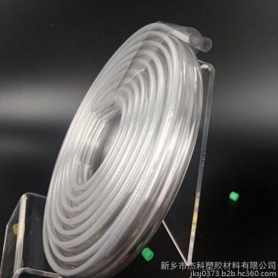 杰科塑胶  冲洗电线管 双排电线管 PVC透明管 厂家供应现货 量大从优图2