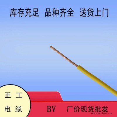 电线电缆 BV50平方聚氯乙烯绝缘单芯塑铜线 国标家装