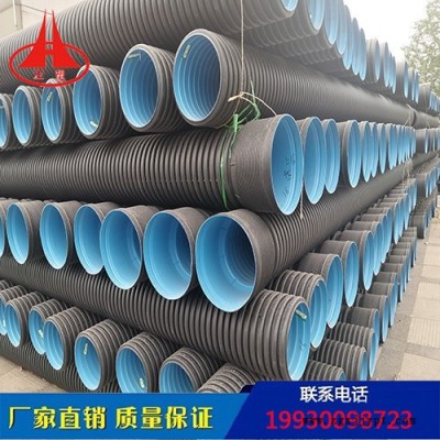 亚塑牌 唐山 hdpe双壁波纹管 工程排水管 市场行情图2