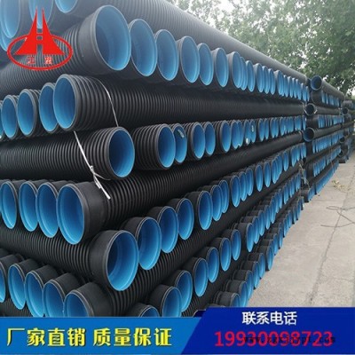 亚塑牌 唐山 hdpe双壁波纹管 工程排水管 市场行情图5