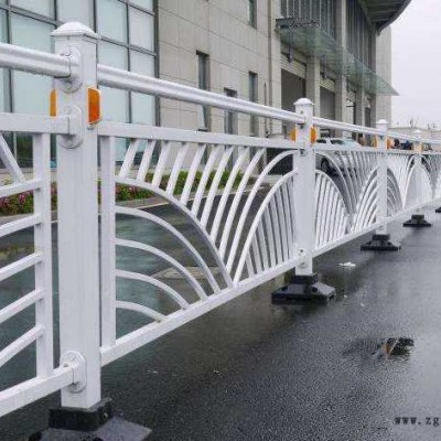 pvc塑钢护栏 道路护栏 浸塑市政护栏 泓磊定制厂家图6
