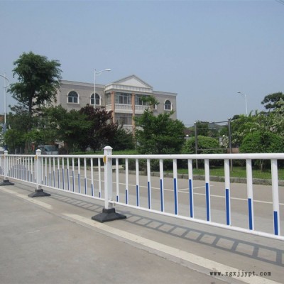 pvc塑钢护栏 道路护栏 浸塑市政护栏 泓磊定制厂家图1