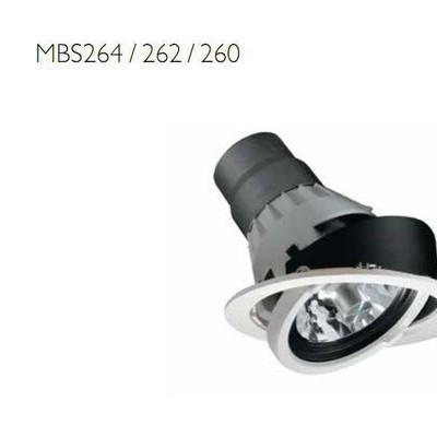 PHILIPS/飞利浦金卤筒灯MBS264 /262 /260 70W 150W 工程专用 飞利浦金卤灯