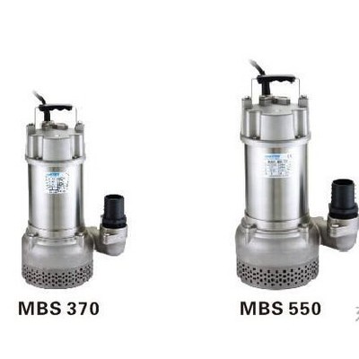 厂价供应MBS系列不锈钢潜水泵，原装台湾进口无阻塞式潜水泵、不锈钢排污泵
