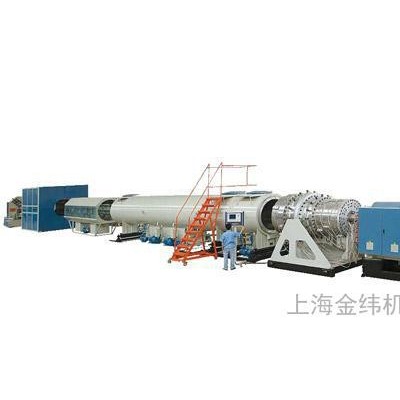 上海金纬机械节能高效大口径HDPE/MDPE供水管及燃气管双抗管材挤出生产线供应厂家图片价格