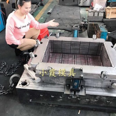 PP塑胶储藏箱模具PP塑胶塑料箱子模具PP塑胶周转箱模具图3