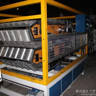 合成树脂琉璃瓦设备 ASA+PVC琉璃瓦生产线 琉璃瓦生产厂家图4