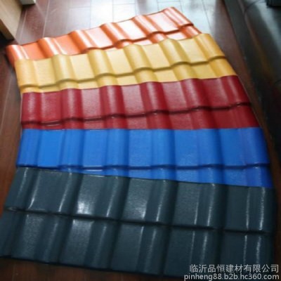 广东pvc合成树脂瓦厂家山东ASA树脂瓦pvc塑钢瓦临沂树脂瓦仿古一体瓦塑料瓦厂房瓦pvc波浪瓦图2