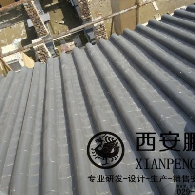 |金属瓦|别墅琉璃瓦|ASA树脂瓦|仿古瓦|古建瓦|青瓦图2