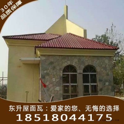东升DSH-50-10 合成树脂瓦 三河合成树脂瓦，树脂瓦单价，合成树脂瓦厂家，ASA树脂瓦图4