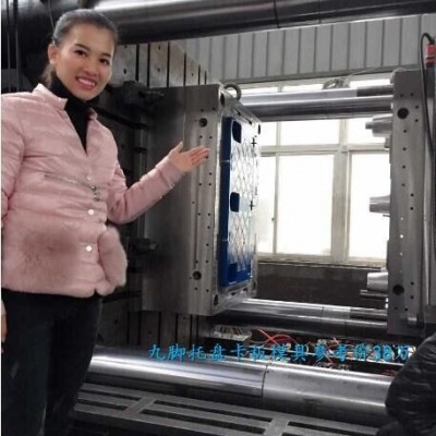 做江苏PP九脚托盘模具图4