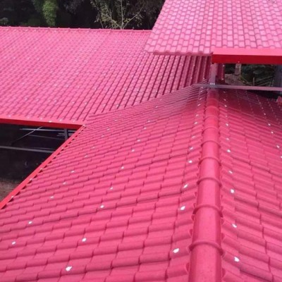 重庆毅汇合成树脂瓦ASA合成树脂瓦供应树脂琉璃瓦厚度2.5mm 合成树脂瓦推荐全国供货价格优 **使用寿命可达30年图2