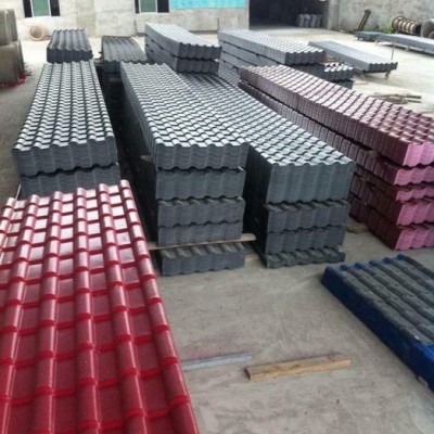重庆毅汇合成树脂瓦ASA合成树脂瓦供应树脂琉璃瓦厚度2.5mm 合成树脂瓦推荐全国供货价格优 **使用寿命可达30年图5