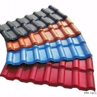 君胜吉 **塑料建材瓦 合成树脂瓦 特级ASA平改坡仿古瓦 隔热防火瓦图4
