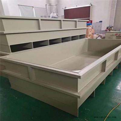 工厂化循环水养殖pp鱼池 pp塑料鱼苗孵化桶 塑料养殖池锥形底图2