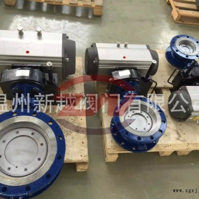 供应HP-PVC PP CPVC UPVC气动蝶阀图4