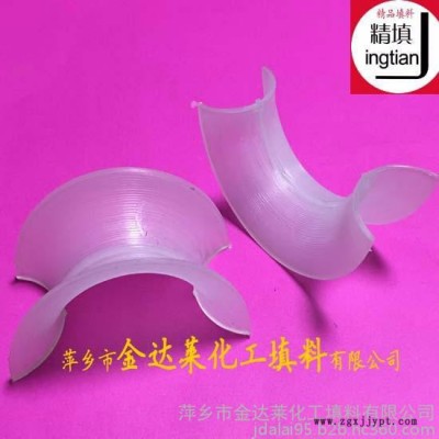 塑料矩鞍环填料 PP RPP PVC CPVC PVDF塑料矩鞍环 精填牌矩鞍环 萍乡金达莱化工图2