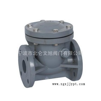 cpvc旋启式止回阀，cpvc旋启式止回阀生产，耐酸碱图3