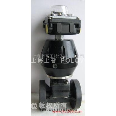 供应povG661H-16P-DN65CPVC隔膜阀图3
