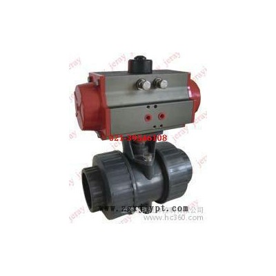供应上海经瑞PBV1气动CPVC球阀**图3