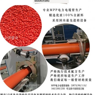 厂家直供CPVC高压电力管 电缆保护管 pvc-c电缆保护管50*3、75*4、110*4、160*4、200*4图1