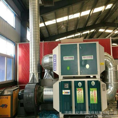 世纪奥瑞厂家现货工业pp喷淋净化塔 工业废气净化设备酸雾净化塔 pp喷淋塔图1
