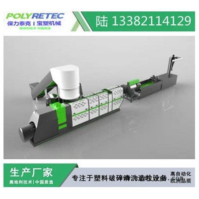 PP聚丙烯 吨包 编织袋团粒造粒机设备图2