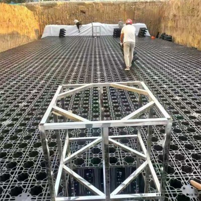 万晨环保 PP雨水收集模块定制 海绵域市图7