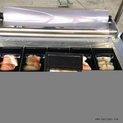 诸城舜康牌DZT760真空贴体包装机 PP板托盘盒超市食品展品专用包装机  真空包装机 PP板鱼块包装 PP板真空包装机图4