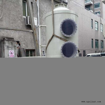 PP喷淋塔. 洗涤塔.PP填料塔  碱洗塔.水洗塔  环保设备厂家  湿式除尘器图2